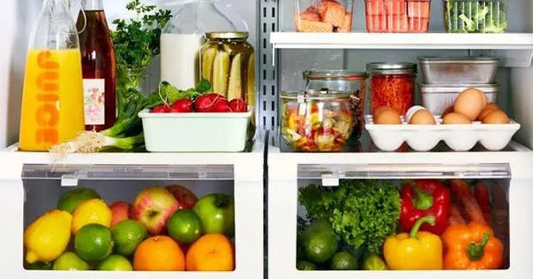 Tips for storing food in the refrigerator 1