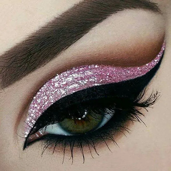 10 ایده اموزش سایه زدن چشم مجلسی؛ با این ترفندا چشمات درشت تر وجذاب تر میشه! 5 Tutorial on applying eyeshadow to the wedding dress 1