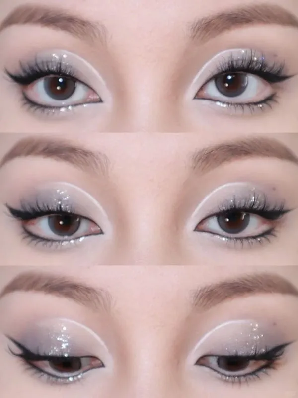 White eye shadow 20