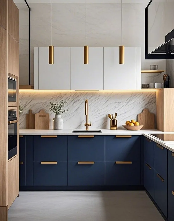best color cabinet small kitchen 1
