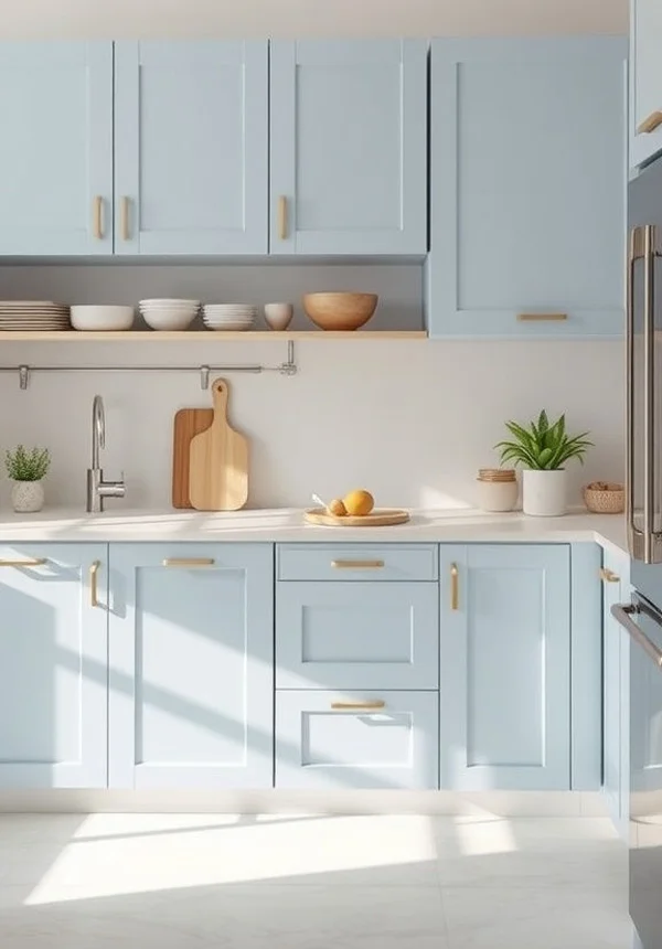 best color cabinet small kitchen 28