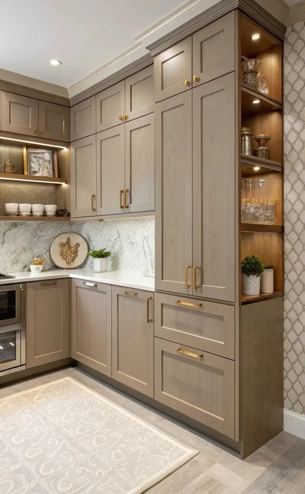 best color cabinet small kitchen 6