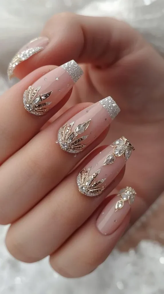 bridal nail design diakoland photo 3