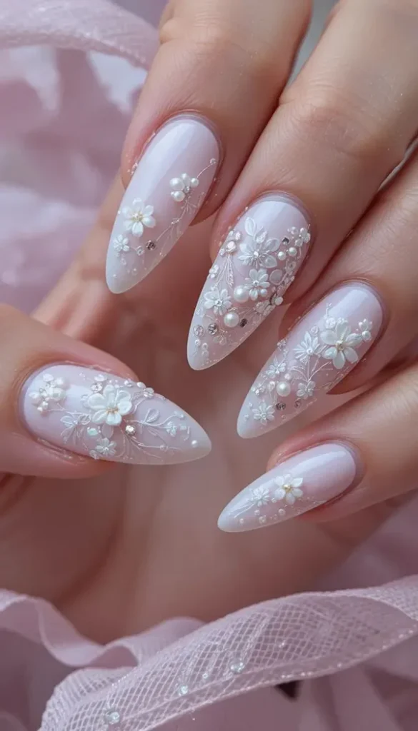 bridal nail design diakoland photo 35