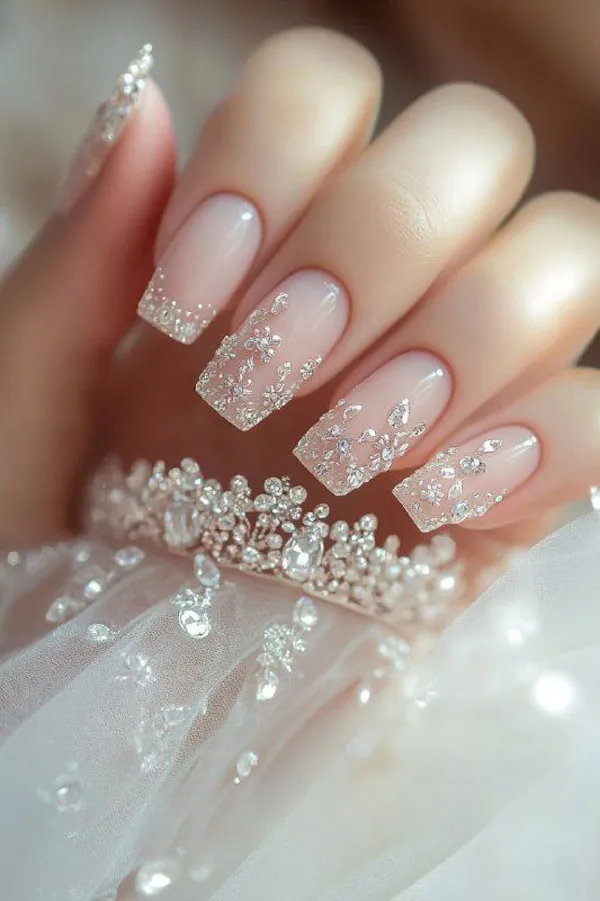 bridal nail design diakoland photo 38