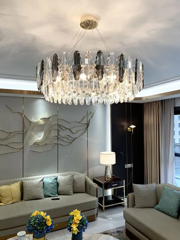 ceiling chandelier living room diakoland 1