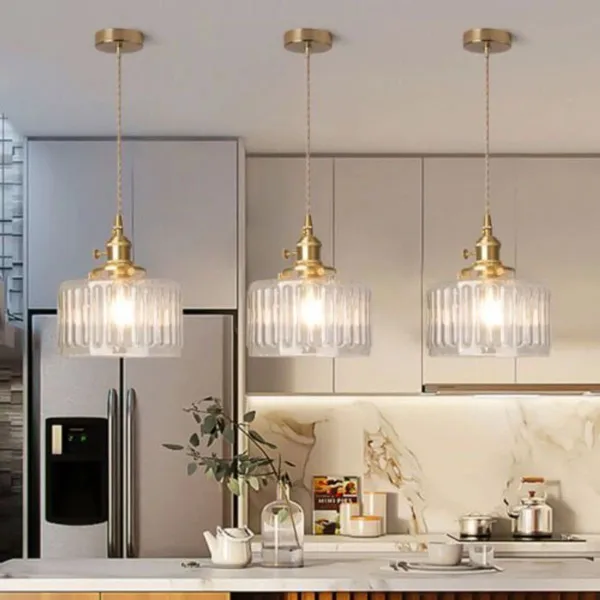 لوستر آشپزخانه چی بخریم؟ راهنمای انتخاب لوستر شیک و کاربردی + 35 ایده کیوت✨ 31 kitchen chandelier diakoland photo 27