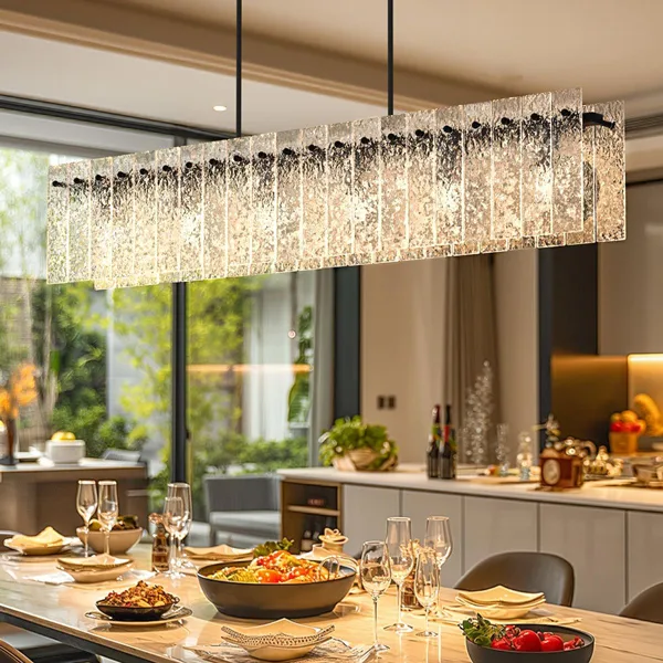لوستر آشپزخانه چی بخریم؟ راهنمای انتخاب لوستر شیک و کاربردی + 35 ایده کیوت✨ 36 kitchen chandelier diakoland photo 32