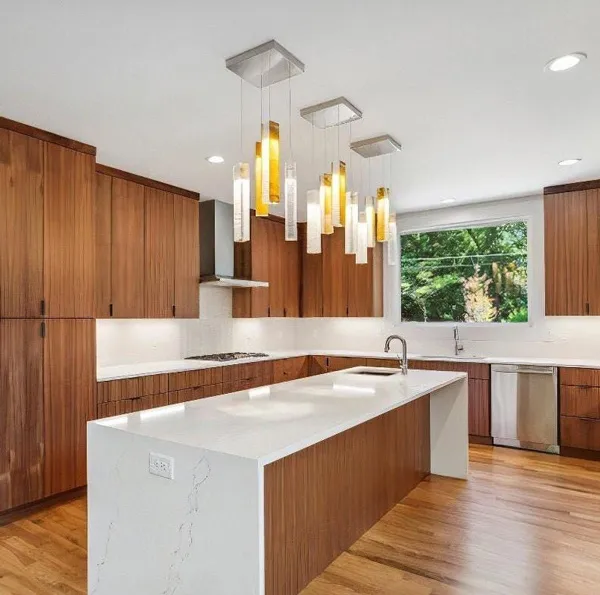 لوستر آشپزخانه چی بخریم؟ راهنمای انتخاب لوستر شیک و کاربردی + 35 ایده کیوت✨ 12 kitchen chandelier diakoland photo 9