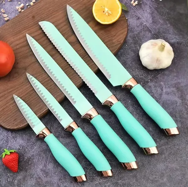 kitchen knife set diakoland photo 4