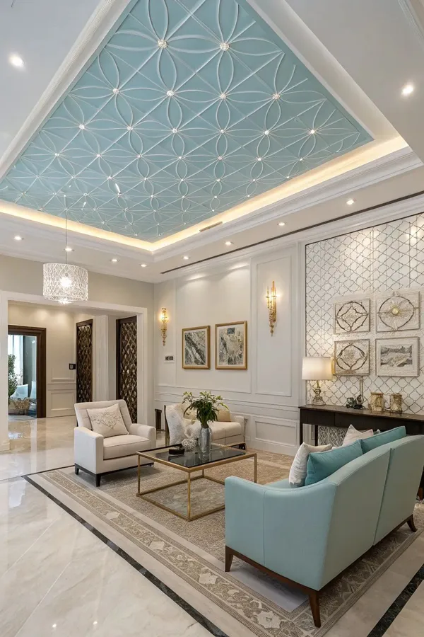 luxury living room ceiling diakoland photo 28