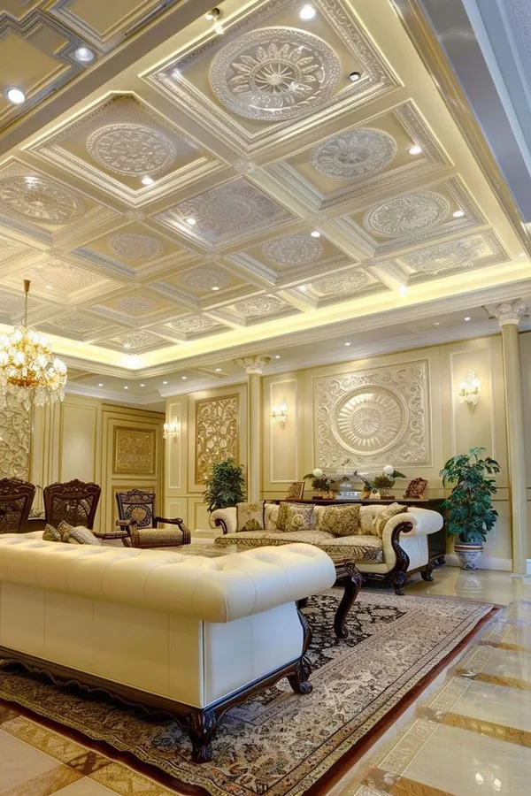 luxury living room ceiling diakoland photo 30