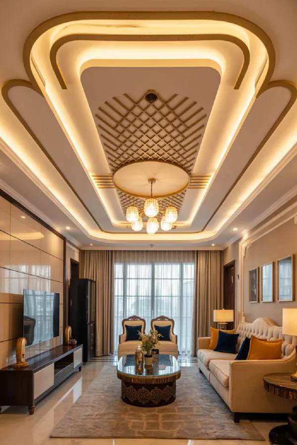 luxury living room ceiling diakoland photo 33
