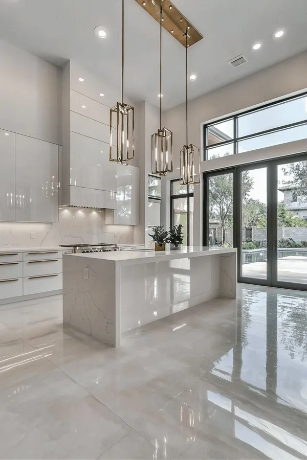 35 مدل کابینت آشپزخانه مدرن و شیک؛ ایدههای لوکس و متفاوت برای خانههای امروزی! 5 modern stylish kitchen cabinets diakoland photo 1