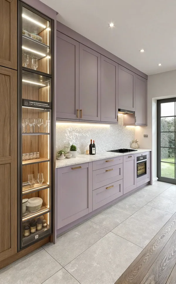 35 مدل کابینت آشپزخانه مدرن و شیک؛ ایدههای لوکس و متفاوت برای خانههای امروزی! 16 modern stylish kitchen cabinets diakoland photo 13
