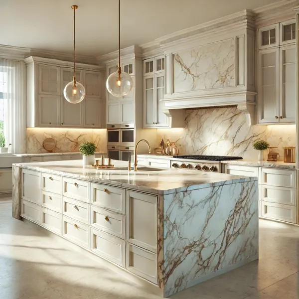 35 مدل کابینت آشپزخانه مدرن و شیک؛ ایدههای لوکس و متفاوت برای خانههای امروزی! 35 modern stylish kitchen cabinets diakoland photo 34