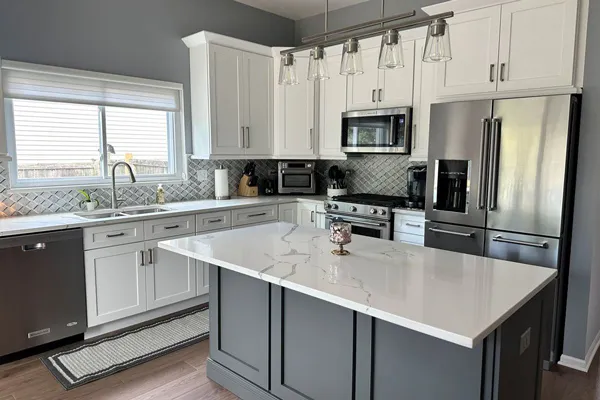 modern white grey kitchen cabinets diakoland photo 15
