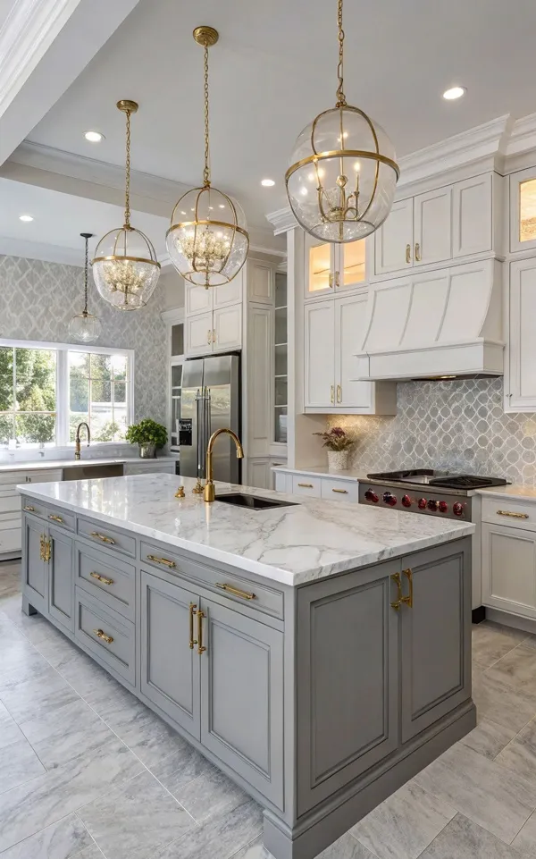 modern white grey kitchen cabinets diakoland photo 2