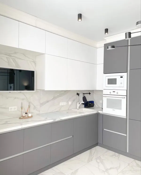 modern white grey kitchen cabinets diakoland photo 20
