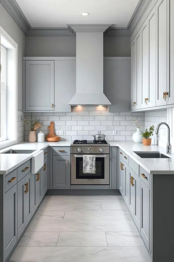 modern white grey kitchen cabinets diakoland photo 22