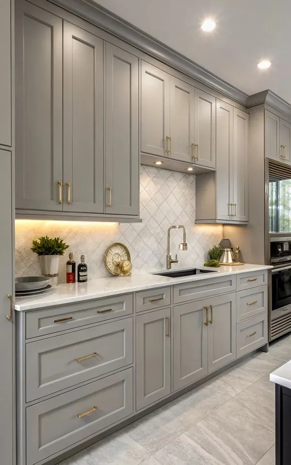modern white grey kitchen cabinets diakoland photo 25