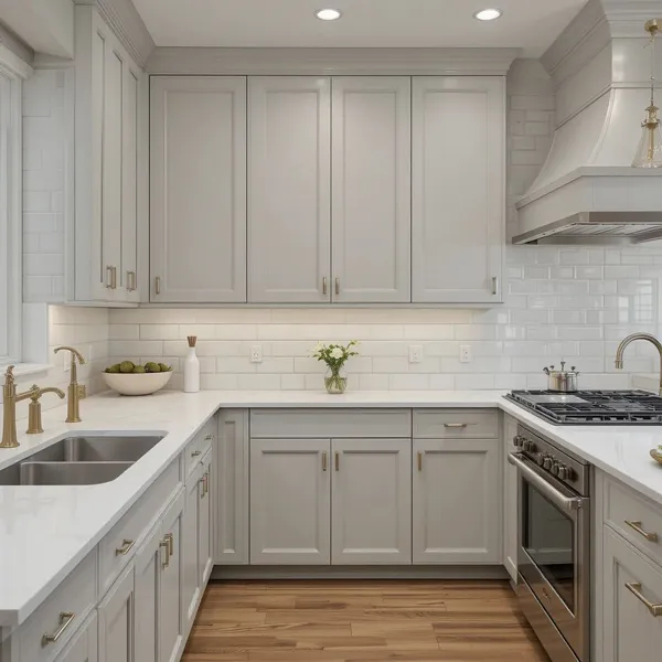 modern white grey kitchen cabinets diakoland photo 29