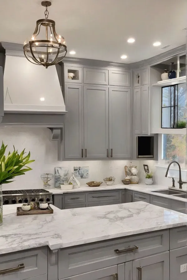 modern white grey kitchen cabinets diakoland photo 32