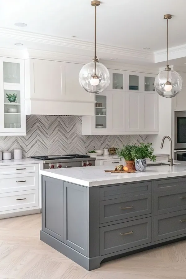 modern white grey kitchen cabinets diakoland photo 8
