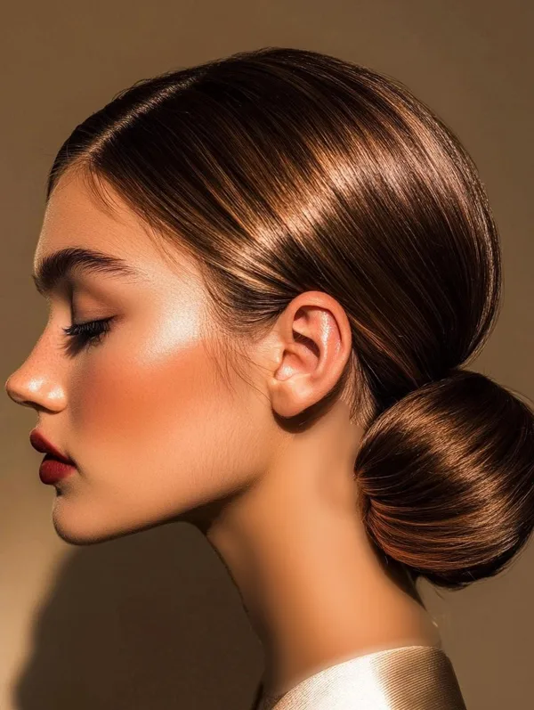 new european chignon hairstyles diakoland photo 1