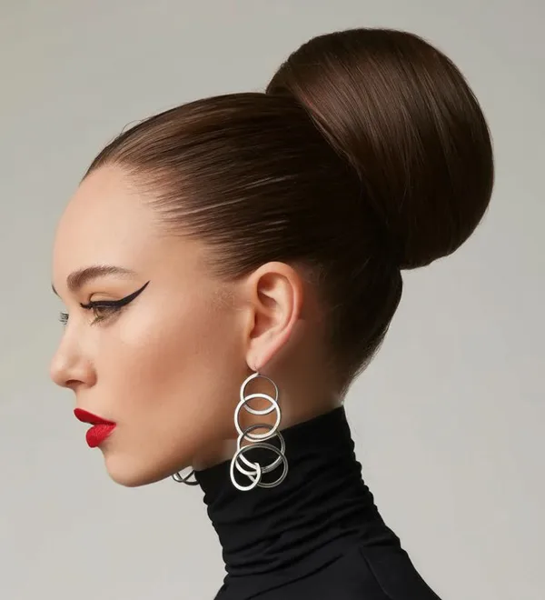 new european chignon hairstyles diakoland photo 11