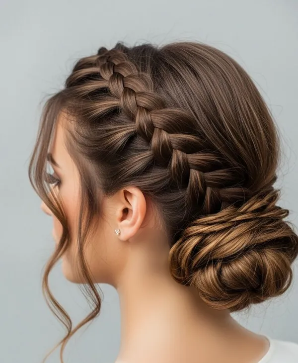 new european chignon hairstyles diakoland photo 4