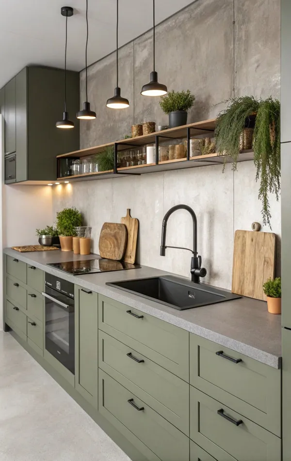 simple stylish kitchen decor diakoland photo 11