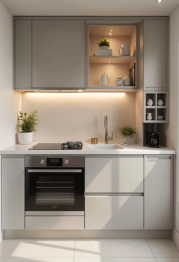 simple stylish kitchen decor diakoland photo 14