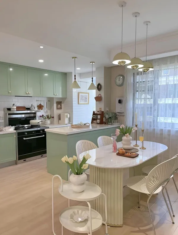 simple stylish kitchen decor diakoland photo 23