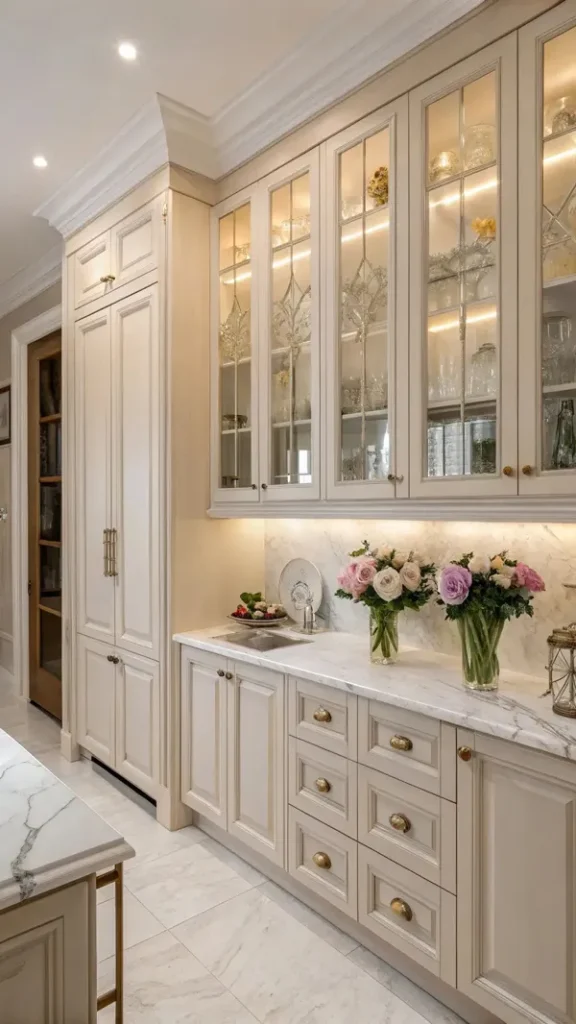 white neoclassic kitchen cabinet diakoland photo 26