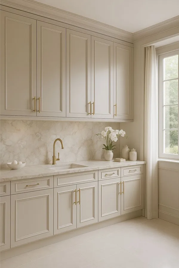 white neoclassic kitchen cabinet diakoland photo 32