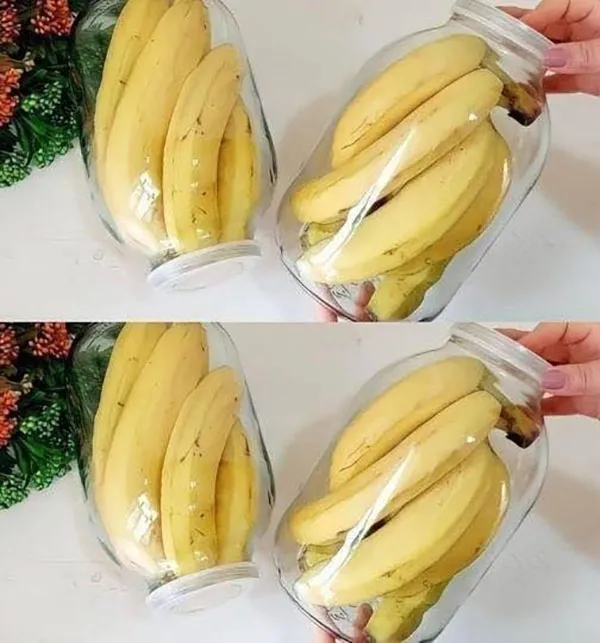 Banana storage trick 1