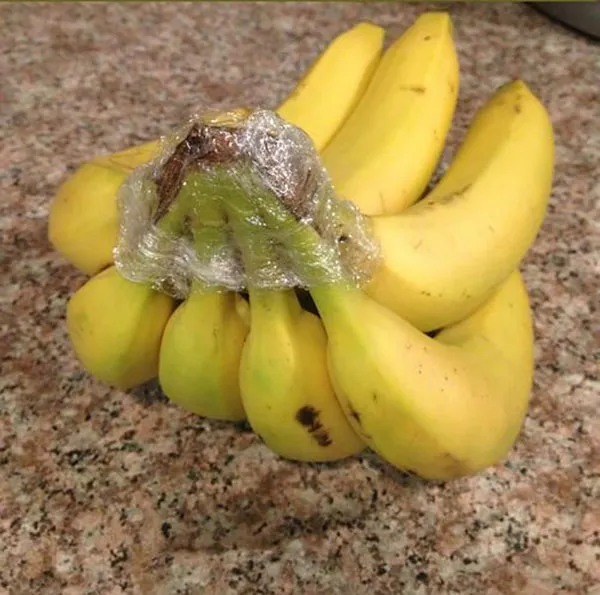 Banana storage trick 2