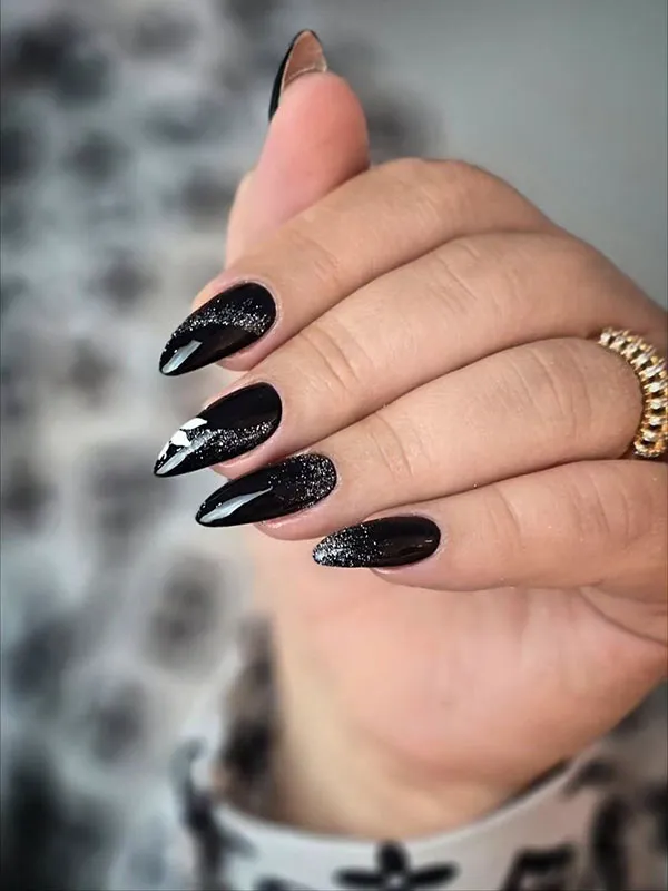 Black nail implant 11