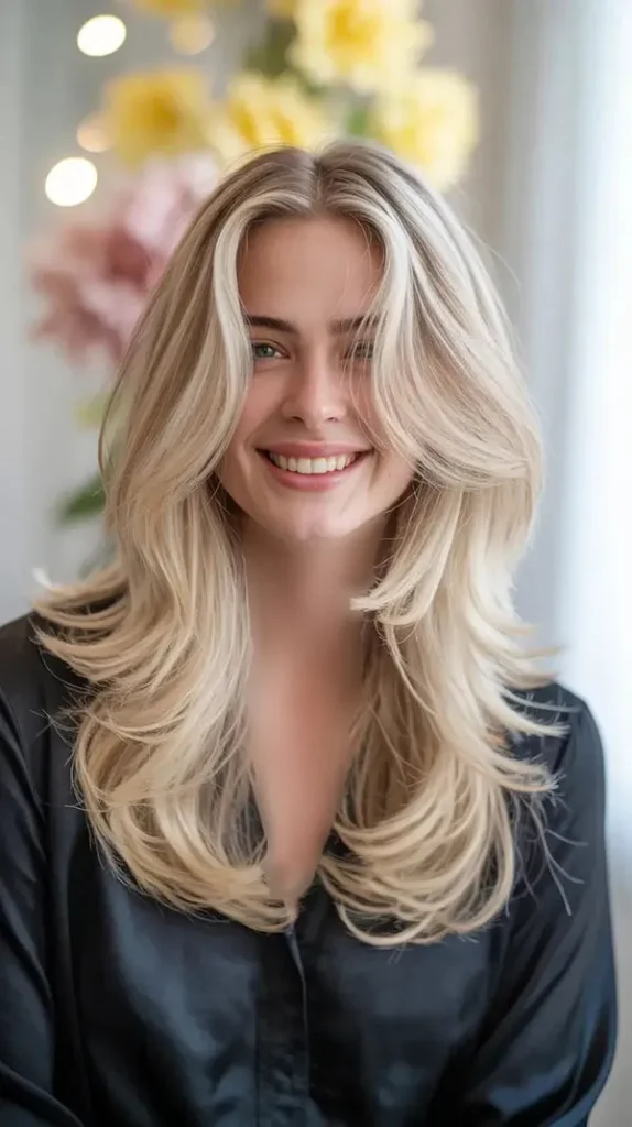 ببین رنگ مو بور 2025 چطور چهرهت رو لطیفتر و چشمگیرتر میکنه ! 16 Blonde hair color 16