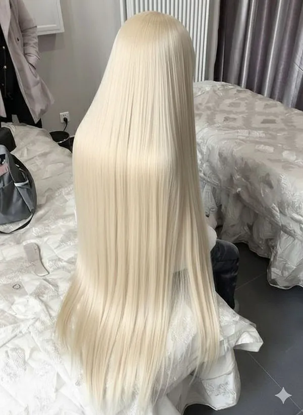 ببین رنگ مو بور 2025 چطور چهرهت رو لطیفتر و چشمگیرتر میکنه ! 27 Blonde hair color 24