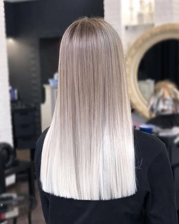 ببین رنگ مو بور 2025 چطور چهرهت رو لطیفتر و چشمگیرتر میکنه ! 31 Blonde hair color 29