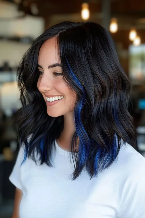 Blue hair highlights 32