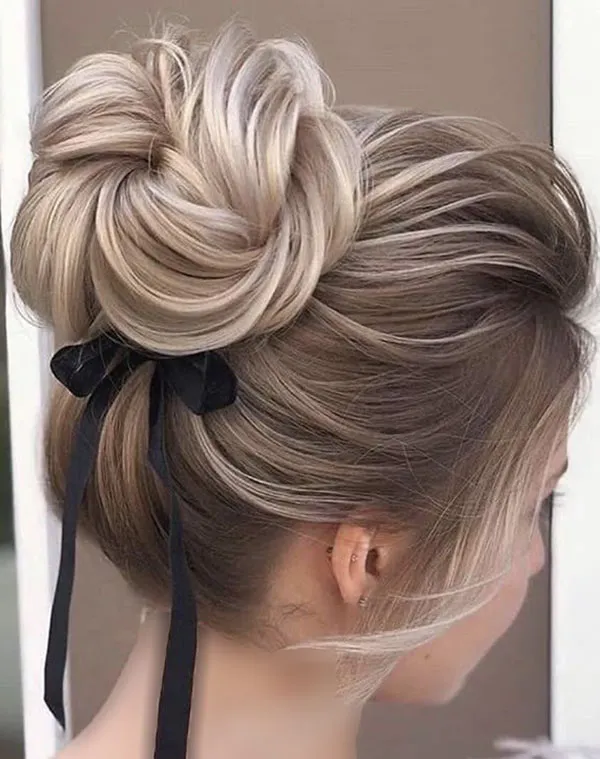 رنگ مو هایلایت عروس؛ ترندترین رنگها برای عروسخانومای 2025 24 Bridal Highlight Hair Color 20