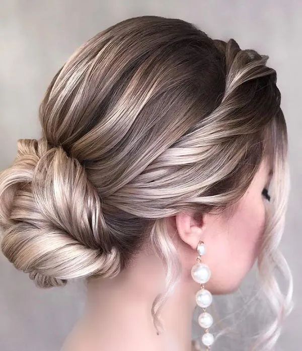 رنگ مو هایلایت عروس؛ ترندترین رنگها برای عروسخانومای 2025 31 Bridal Highlight Hair Color 27