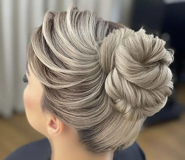 رنگ مو هایلایت عروس؛ ترندترین رنگها برای عروسخانومای 2025 11 Bridal Highlight Hair Color 8