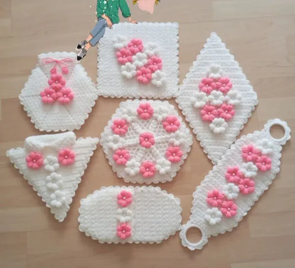 Bridal veil weaving tutorial 12