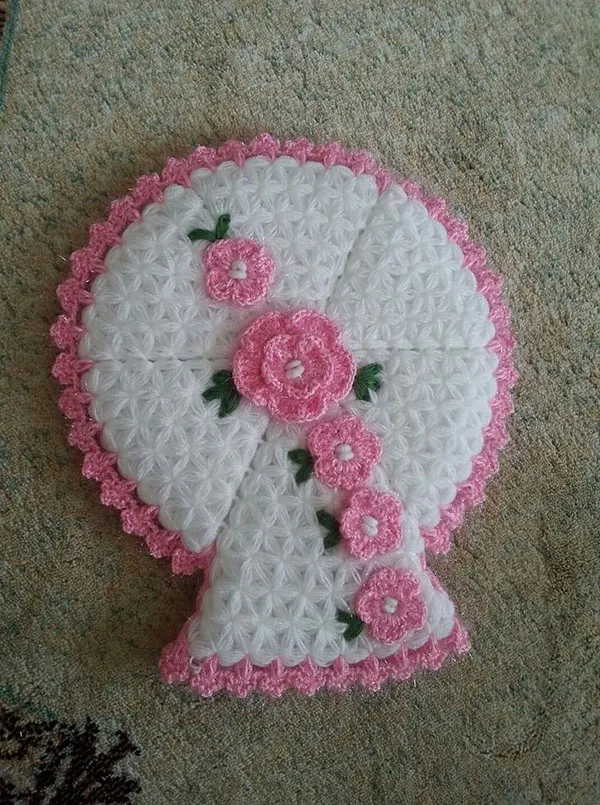 Bridal veil weaving tutorial 6