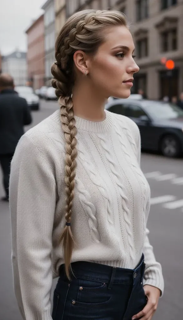 Bun hair weave in front of the head 3