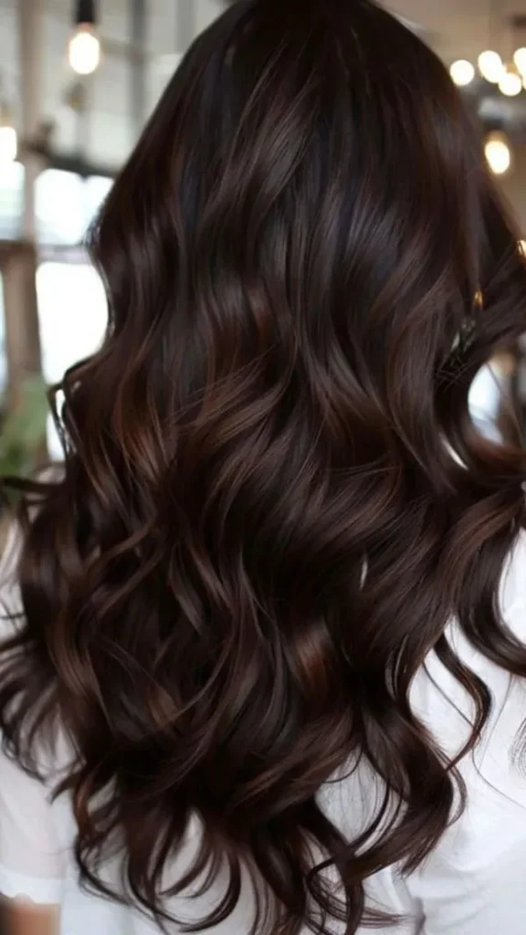 30 مدل رنگ مو قهوه ای سوخته؛ رنگی که تو رو خاص، آرام و جذاب نشون میده! 34 Burnt brown hair color 26